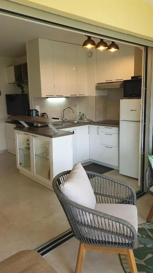 Garden&beach sea view apartment Cannes