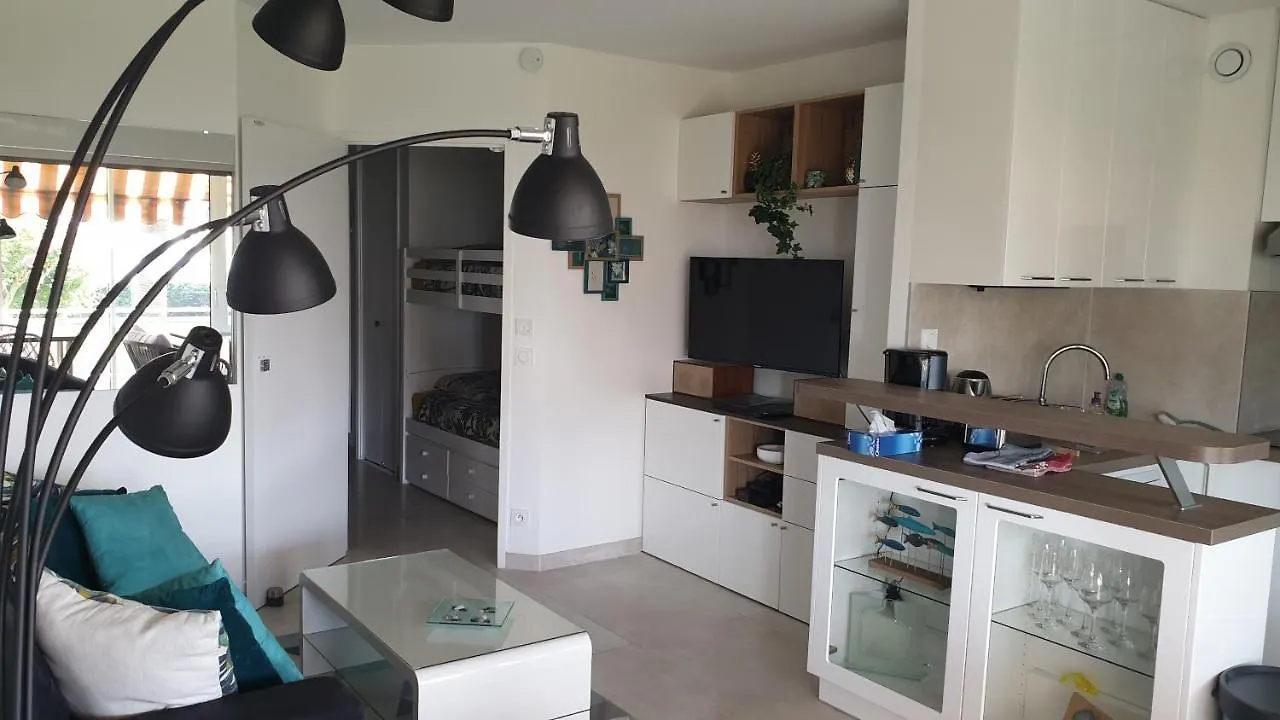 Garden&beach sea view apartment Cannes Frankrijk