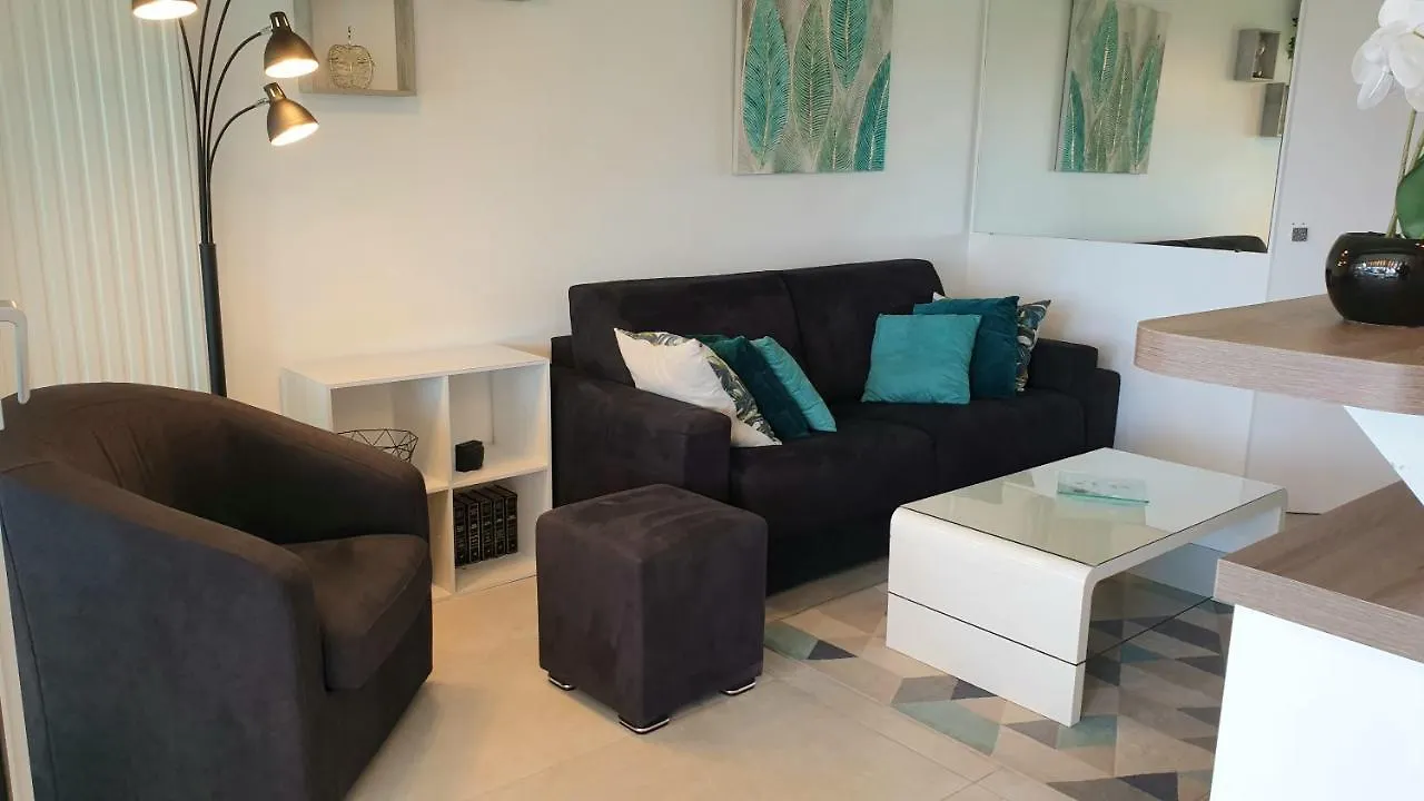Garden&beach sea view apartment Cannes Frankrijk